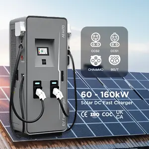 Fast Solar Energy EV Charger 120kW 240kW Solar EV DC Charger Charging Station for Electric Cars