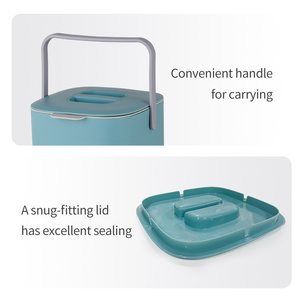 Poubelle de cuisine en plastique PP écologique avec seau intérieur - Product Image 4