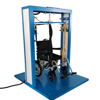 HOTOTECH Testeur automatique de fatigue par chute répétée pour fauteuils roulants, machine d'essai d'impact sur bordure ISO 7176-8 pour trottinettes électriques