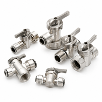 YOD Vanne de dérivation personnalisée SUS 304 316 à raccord rapide pour tuyau, connecteur de filtre à eau RO, raccords de purificateur