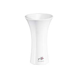 Sandra Rich Vase Tulipe Porzellan 17cm Ø 10,5cm weiß - Product Image 1