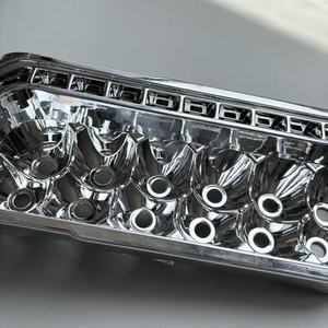 Custom Made Automotive Chrome Plated LED Light Cover For Car <b>Exterior</b> Lighting <b>Accessories</b> - Product Image 2