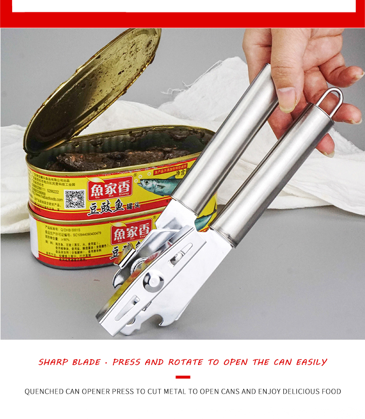 AMAZON TOP SELLER KITCHEN ACCESSORIES MULTIFUNCTION CAN BOTTLE OPENER COCINA MANUAL CAN TIN OPENER STAINLESS STEEL CAN OPENER
