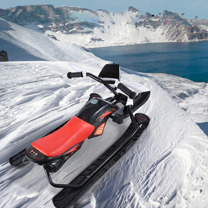 Motoneige scooter de ski hiver enfants enfants vélo électrique luge motoneige scooter de neige - Product Image 2