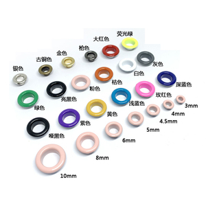 <span class=keywords><strong>Anneaux</strong></span> à œillets en métal de 4mm - Product Image 3