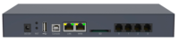 Central Telefónica IP UC200 Pro para Pequeñas y Medianas Empresas, con Capacidad para 60 Usuarios SIP y 15 Llamadas Simultáneas, 2 Interfaces FXS y 2 FXO