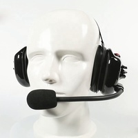Auriculares Telefónicos RAYTALK Industriales de Alta Resistencia con Cable PTT de Liberación Rápida, Cancelación de Ruido y Conector de 3.5mm