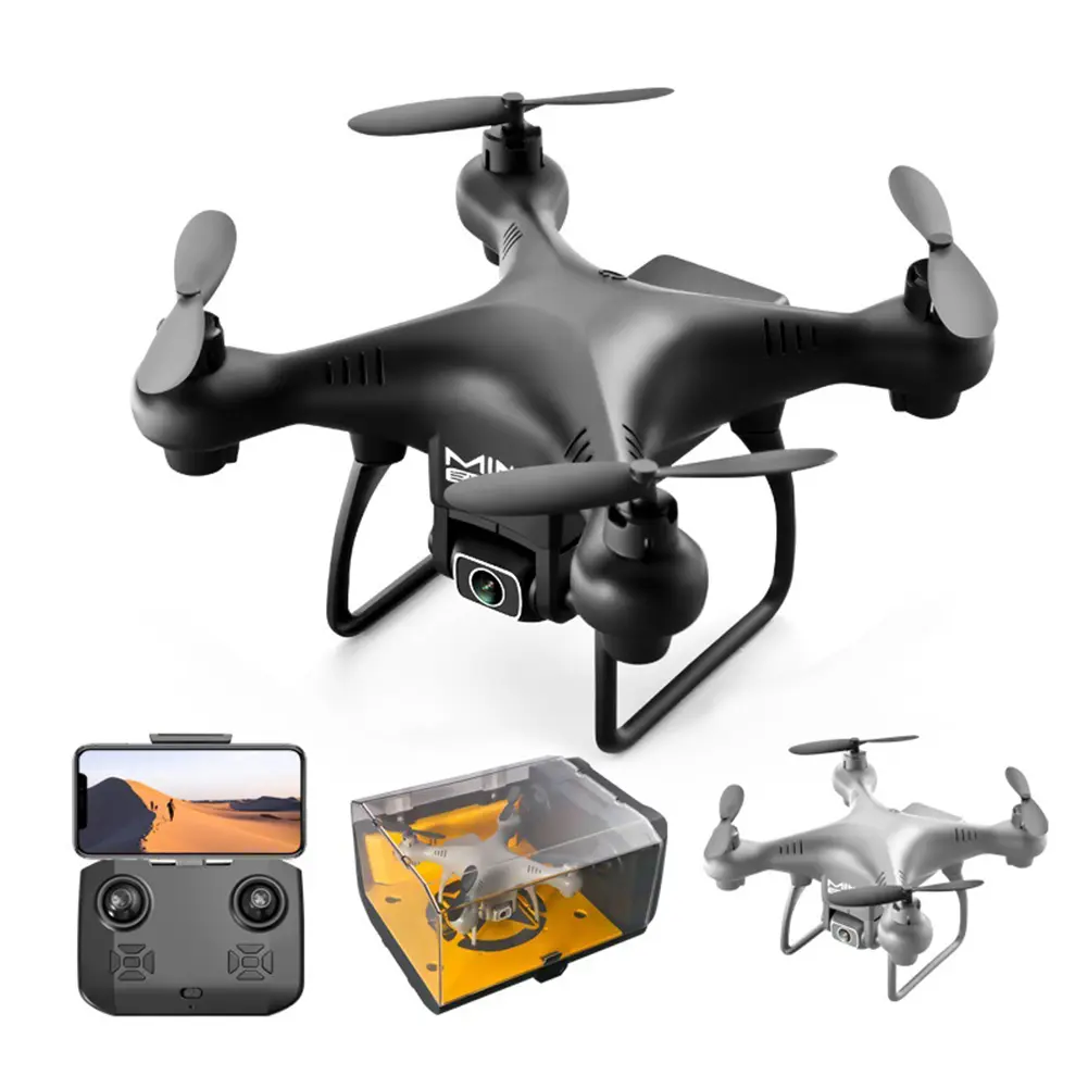 Quadcopter Drone With Camera, Remote Control Aircraft Drone Wifi Mini Y908 Drone Camera/