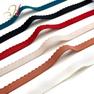 Đầy màu sắc Picot cạnh ren dây đeo áo ngực đồ lót ban nhạc đàn hồi nylon chống trượt sang trọng sáng bóng vết Áo ngực dây đeo vai - Product Image 3