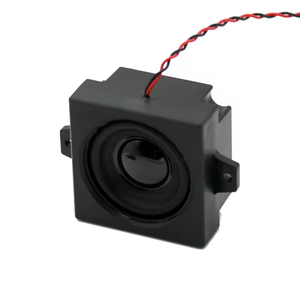 Approvisionnement d'usine 4040 cavité haut-parleur 40*40MM cadre carré avec trou de fixation 8 Ohm 5W haut décibel 88dB haut-parleurs klaxon avec fils - Product Image 3