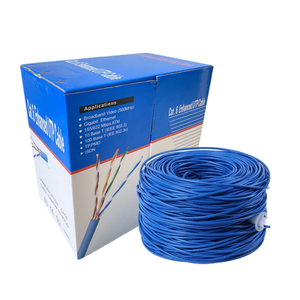0.5mm solide pvc veste lan utp câble cat 6 câble en cuivre pur boîte <span class=keywords><strong>orange</strong></span> 305m 1000ft <span class=keywords><strong>Internet</strong></span> Lead - Product Image 6