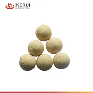 منتج Kerui يحتوي على كرات طحن سيراميك مقاومة للحريق ومقاومة للتآكل بجودة ممتازة لمطحنة الكرات