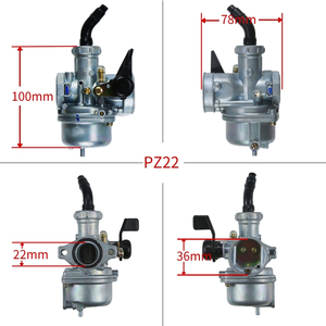 Carburador de Mejora de Rendimiento PZ22 de 22 mm y <span class=keywords><strong>125</strong></span> cc para Motos de Cross, Compatible con Kayo, Apollo, Bosuer, Xmotos - Product Image 2
