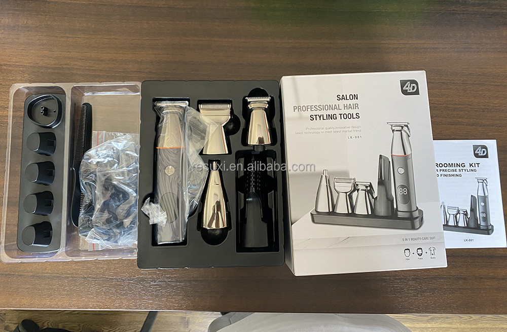 Resuxi LK-881 - Professional Waterproof Hair Clipper for Men