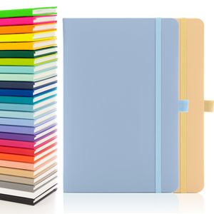 Wholesale Promotional Notebook A5 Business Aesthetic Linen Journals PU Leather Hardcover Notebooks for Students - Product Image 2