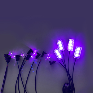 ADT 18-en-1 Symphony : Éclairage d'ambiance dynamique pour voiture avec contrôle par application, LED acrylique, éclairage intérieur et éclairage de sol - Product Image 6