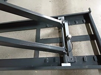 Plateforme élévatrice à ciseaux hydraulique robuste pour moto, capacité 800 kg, modèle HYA HYA-MT800, hauteur de levage 1200 mm, moteur 2,2 kW, 3 phases