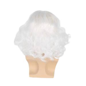 Ensemble de perruques à <span class=keywords><strong>barbe</strong></span> Père Noël bleu blanc et gris Halloween Party WGDG-003 - Product Image 3