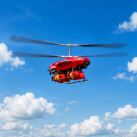Hélicoptère coaxial sans pilote F-600 Cargo 650 kg MTOW 350 kg Charge utile 300-500 km d'autonomie Transport de matériaux UAV
