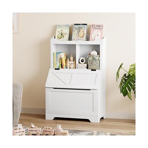 Trẻ Em Đồ Chơi Lưu Trữ Lớn Bằng Gỗ Đồ Chơi Ngực Tủ Sách Nursery Organizer Với Nắp Và Cubbies Cho Phòng Chơi Phòng Ngủ - Product Image 5