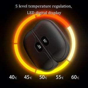 Nuevo Calentador de Manos Eléctrico Magnético 2025, Paquete de 2, 4000 mAh, Calentador de Manos Recargable, Banco de Energía Portátil - Product Image 2