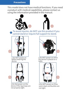 เครื่องช่วยพยุงขาแบบพกพา Max Mobility |   วัสดุพลาสติกที่ได้รับการรับรองสำหรับการฟื้นฟูการเคลื่อนไหวของขาส่วนล่าง - Product Image 4