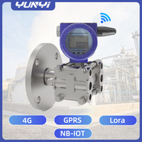 Yunyi Compacto Inalámbrico Brida única Sensor de nivel DP DN50 RF Brida Fácil actualización Tanque existente