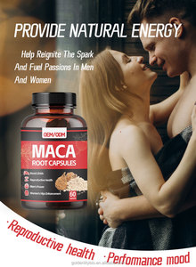 Bio Maca Kapseln Natürlicher Maca Wurzel extrakt Kräuter ergänzungen für Männer Stärke & Leidenschaften für Männer und Frauen - Product Image 6