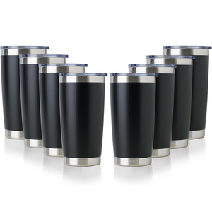 20oz <strong>Tumbler</strong> Bulk Stainless Steel Vacuum Insulated Double Wall Coffee Cup Travel <strong>Tumbler</strong> Mug With Lid - Product Image 1