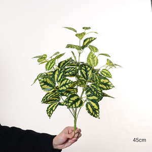 Planta Artificial, Flores de Plástico, Ramo de Vegetación Artificial, Ramo Decorativo para el Hogar, Oficina, Decoración de Bodas, <span class=keywords><strong>Maceta</strong></span> - Product Image 1