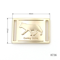 Herrajes para Bolsos con Baño de Oro Rosa, Logotipo Metálico Personalizado, Placa con Texto de Marca Grabado