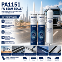 Adhésif polyuréthane flexible résistant aux intempéries pour joints de portes et panneaux de véhicules – Vente en gros