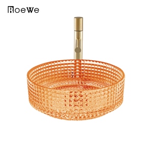 Lavabo ovalado de forma moderna, función de fácil limpieza, instalación de mostrador, materiales de hierba, fábrica de China, Villa, accesorio de baño, escurridor - Product Image 4