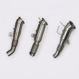 Tubo de Escape Universal Recto de Acero Inoxidable 304 Pulido de 1.5mm de Espesor para M340i X7 40i 540i X4 40i 840i G20 3.0T (2018-2019) - Garantía de 5 Años - Product Image 1