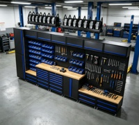 Supports robustes personnalisables OEM/ODM – Solution de rangement pour outils de garage et atelier d'entretien