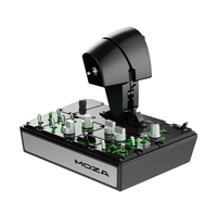 Controlador de aceleración MOZA MTP para PC para pilotos profesionales y entusiastas de simuladores de vuelo, 27 interruptores programables, ángulo máximo de rotación de 180°, inalámbrico