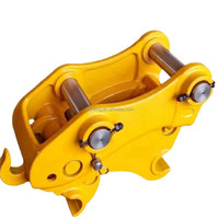 Attache rapide hydraulique robuste de 20 à 30 tonnes, ISO 13031, à double verrouillage, pour excavatrice, avec unité d'assemblage de verrouillage à griffes