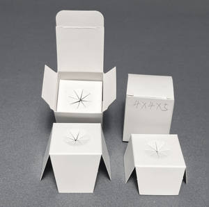 Caja de Embalaje Cosmetológico Personalizada, con Forro de Cartón Corrugado Kraft, Forma Rectangular, Bandeja Interior con Sensor de Microondas, Caja de Papel - Product Image 2