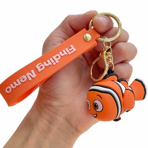 Regalo de promoción Ecológico Durable 3D UV Impreso PVC Luna Niñas Dibujos animados Stumble <span class=keywords><strong>Guys</strong></span> Llavero - Product Image 6