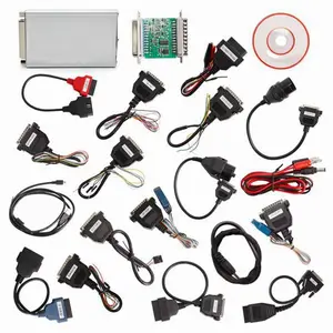 Beste Qualität PCB Carprog V10.93 ECU Chip Tunning Auto Prog V8.21 Armaturen brett Scanner Wegfahr sperre ECU Programmierer Mit 21 Adaptern