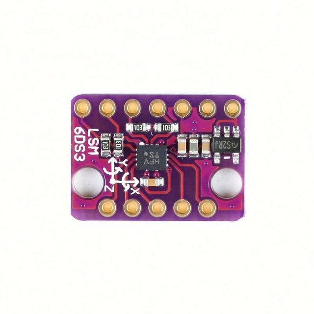 BMI160 6DOF 6-Axis Rate Gyro Gravity Accelerometer Sensor Module GY- BMI160 IIC I2C SPI Communication Protocol 3-5V GY-BMI160