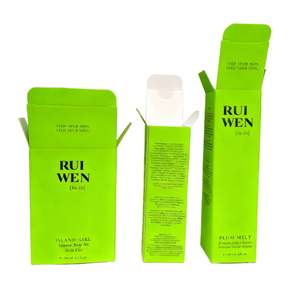 Boîte d'emballage cosmétique mate à couvercle rabattable, personnalisable, pour huiles essentielles et parfums - Product Image 1