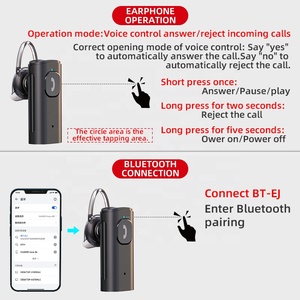 2 in1 xe Bluetooth tai nghe với PD nhanh chóng sạc Adapter Microphone không dây giảm tiếng ồn Bluetooth tai nghe xe hơi Earbuds - Product Image 4