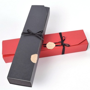 Spot Long Rectangular Paper <b>Gift</b> Boxes Chocolate Packaging Drawer Boxes Single Grid Long <b>Wedding</b> Candy <b>Box</b> - Product Image 4