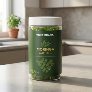 High Grade Moringa Gummies Soft <b>Chewy</b> Candy Plant Based Herbal Product Premium Quality Bulk Packaging Supply - Product Image 3
