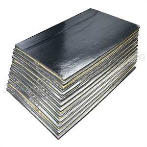 12 piezas de espuma de algodón de 50 cm x 30 cm y 5 mm para insonorización y aislamiento térmico de coches y furgonetas, incluyendo aislamiento para el capó del coche. - Product Image 1