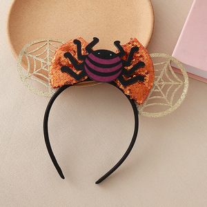 Nouveaux serre-têtes pour fête d'Halloween 2026 : Accessoires de costume et de photographie à thème Halloween pour enfants – Serre-têtes avec nœuds - Product Image 3