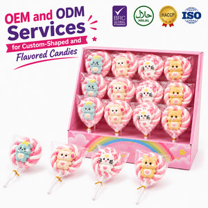 Fabricant de bonbons directement de l'usine, bonbons en forme d'animaux et de cœurs, en vrac, certifiés BRC et Halal, fabrication artisanale, design personnalisé - Product Image 1