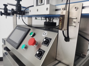 Kefai độ chính xác cao tự động Máy tính để bàn thực phẩm Mứt Mật ong sữa nước trái cây dầu dán điền đóng nắp và ghi nhãn Máy điền dòng - Product Image 5
