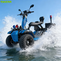 Véhicule de surf terrestre électrique haute performance SWICOO hybride (électrique et essence) avec moteur de refroidissement à huile de 12 kW, 2 roues motrices, 4 roues motrices, scooter